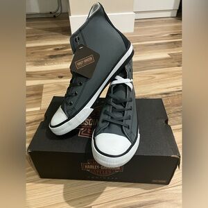 Harley-Davidson Gray and White Sneakers NWT